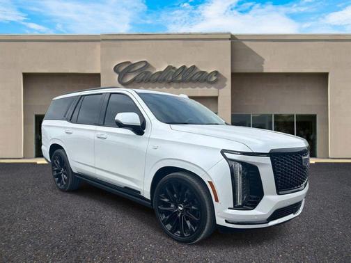 Crystal White Tricoat 2025 Cadillac Escalade Sport Platinum