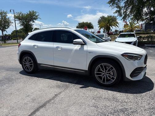 Polar White 2023 Mercedes-Benz AMG GLA 35 4MATIC