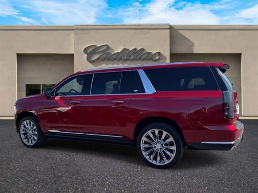 Radiant Red Tintcoat 2026 Cadillac Escalade ESV Luxury