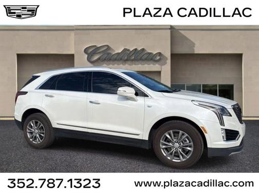 Crystal White Tricoat 2023 Cadillac XT5 Premium Luxury