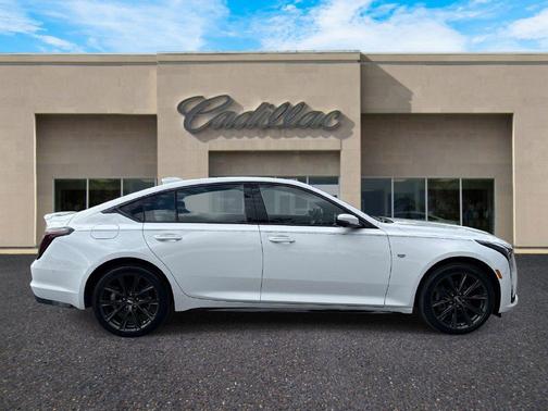 Summit White 2026 Cadillac CT5 Sport