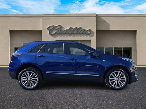 Opulent Blue Metallic 2026 Cadillac XT5 Sport