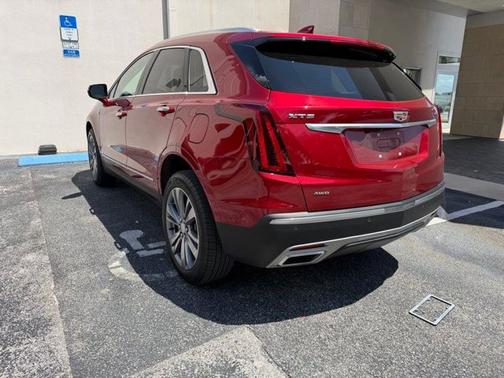 Radiant Red Tintcoat 2024 Cadillac XT5 Premium Luxury