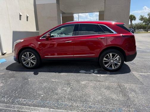 Radiant Red Tintcoat 2024 Cadillac XT5 Premium Luxury