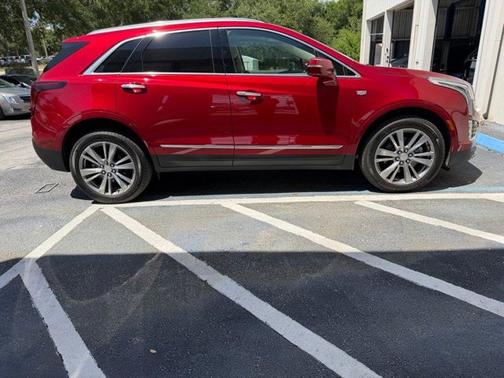 Radiant Red Tintcoat 2024 Cadillac XT5 Premium Luxury