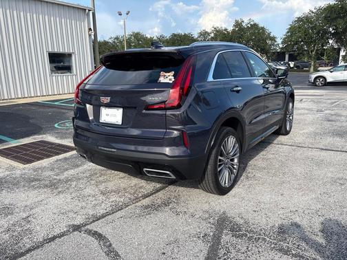Midnight Sky Metallic 2025 Cadillac XT4 Premium Luxury