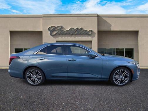 Midnight Steel Metallic 2024 Cadillac CT4 Premium Luxury