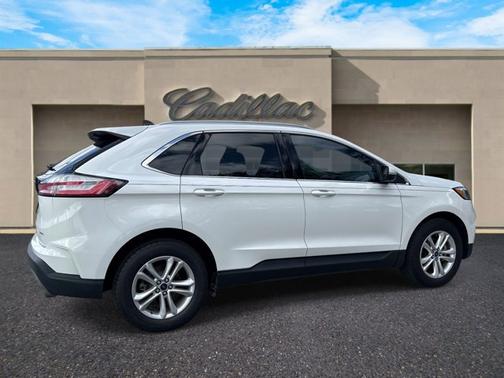 Star White Metallic Tri-Coat 2020 Ford Edge SEL