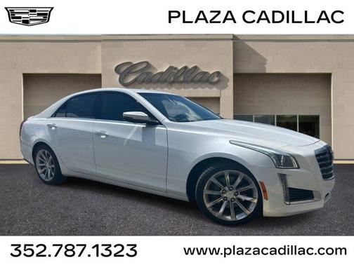 Crystal White Tricoat 2018 Cadillac CTS 3.6L Luxury