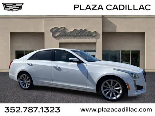 Crystal White Tricoat 2018 Cadillac CTS 3.6L Luxury