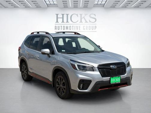 Ice Silver Metallic 2021 Subaru Forester Sport