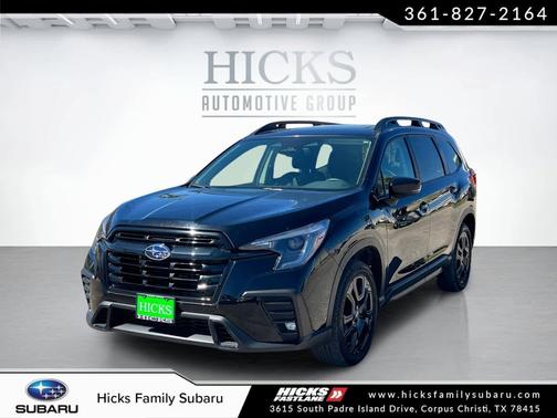 Crystal Black Silica 2024 Subaru Ascent Onyx Edition