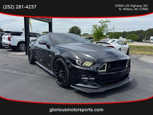 Black 2015 Ford Mustang GT Premium