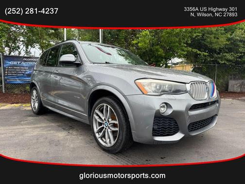 Gray 2016 BMW X3 xDrive35i