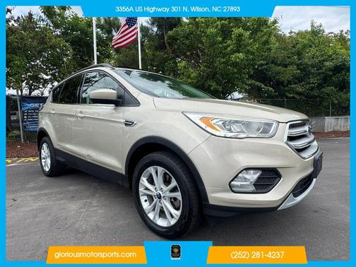 White Gold Metallic 2018 Ford Escape SEL
