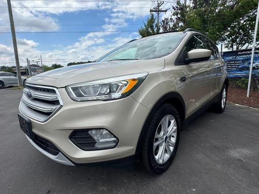 White Gold Metallic 2018 Ford Escape SEL