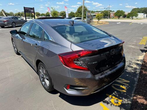 Gray 2021 Honda Civic EX