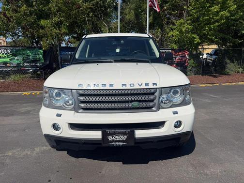 White 2009 Land Rover Range Rover Sport HSE