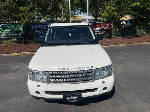 White 2009 Land Rover Range Rover Sport HSE