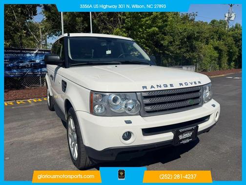 White 2009 Land Rover Range Rover Sport HSE