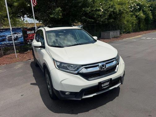 White 2017 Honda CR-V EX-L