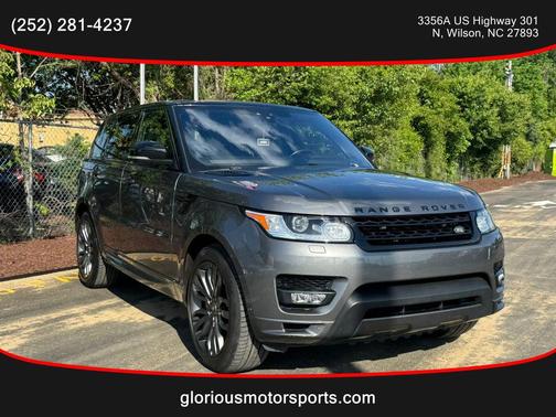 Gray 2017 Land Rover Range Rover Sport 3.0L Supercharged HSE Dynamic