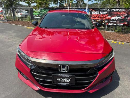 San Marino Red 2021 Honda Accord Sport SE 1.5T