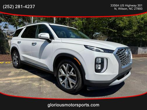 Hyper White 2020 Hyundai PALISADE SEL