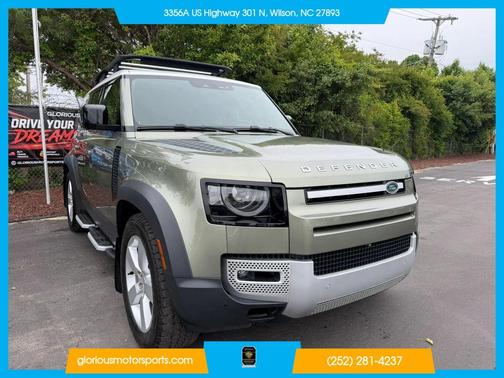 Green 2022 Land Rover Defender 110 SE