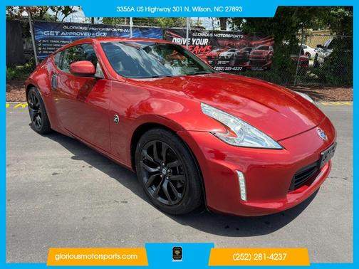 Burgundy 2015 Nissan 370Z Base