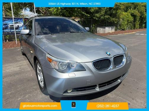 Silver 2004 BMW 525 i