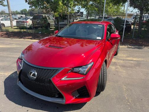 Barcelona Red 2015 Lexus RC F Base