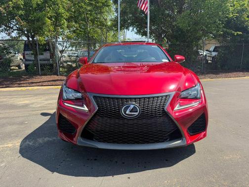 Barcelona Red 2015 Lexus RC F Base