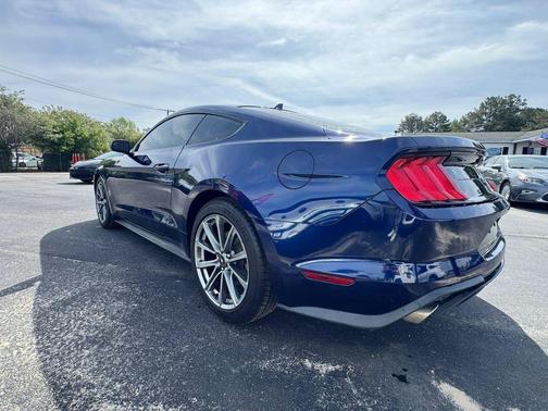 Kona Blue Metallic 2020 Ford Mustang EcoBoost