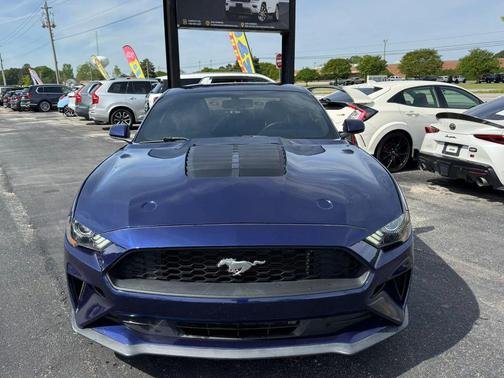 Kona Blue Metallic 2020 Ford Mustang EcoBoost