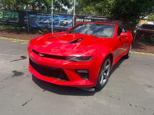 Red 2017 Chevrolet Camaro 1SS