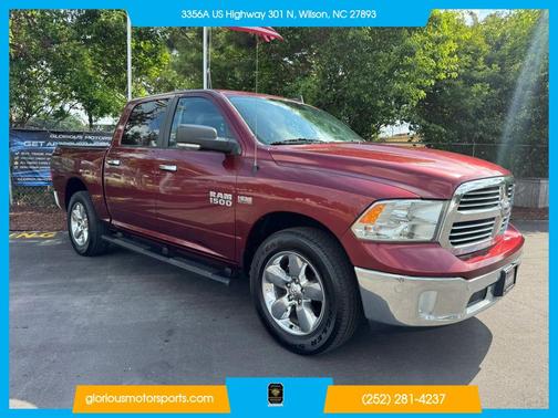 Delmonico Red Pearlcoat 2016 RAM 1500 Big Horn