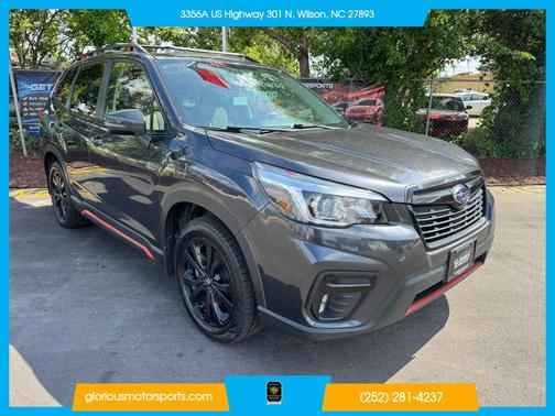 Black 2019 Subaru Forester Sport