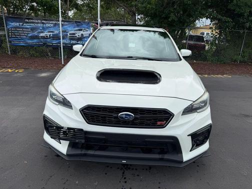 Crystal White Pearl 2015 Subaru WRX STI Limited