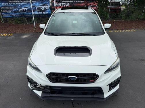 Crystal White Pearl 2015 Subaru WRX STI Limited