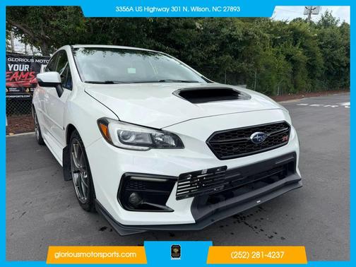Crystal White Pearl 2015 Subaru WRX STI Limited