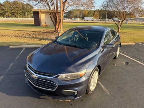 Blue 2017 Chevrolet Malibu 1LT