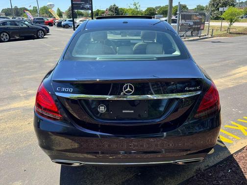 Blue 2019 Mercedes-Benz C-Class C 300 4MATIC