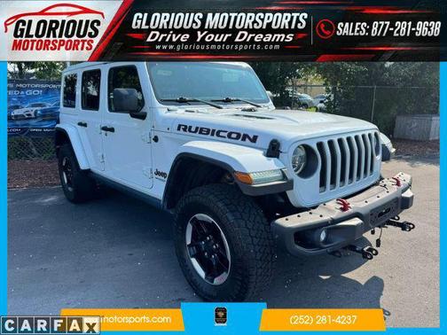 Bright White Clearcoat 2020 Jeep Wrangler Unlimited Rubicon