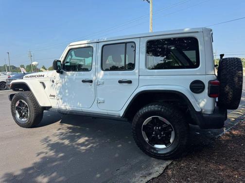 white 2020 Jeep Wrangler Unlimited Rubicon
