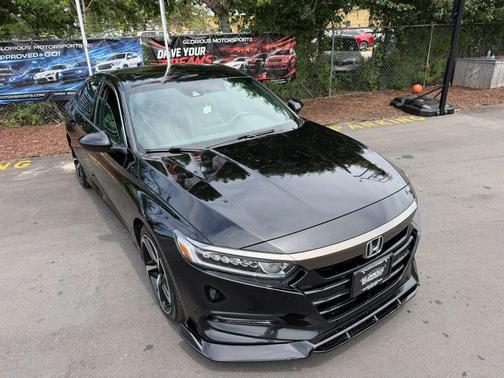 Black 2018 Honda Accord Sport