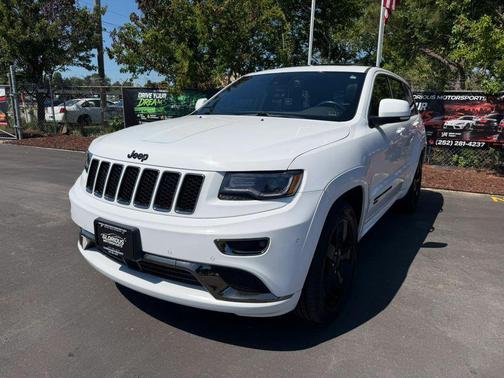 Bright White Clearcoat 2016 Jeep Grand Cherokee High Altitude