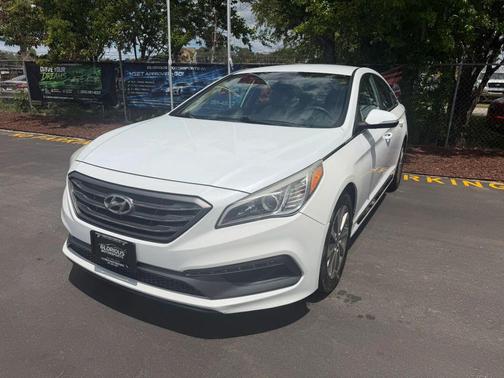 Quartz White Pearl 2015 Hyundai SONATA Sport