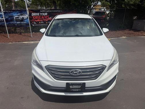 Quartz White Pearl 2015 Hyundai SONATA Sport