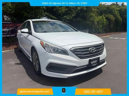 Quartz White Pearl 2015 Hyundai SONATA Sport